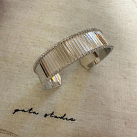 Zircon geometric bracelet