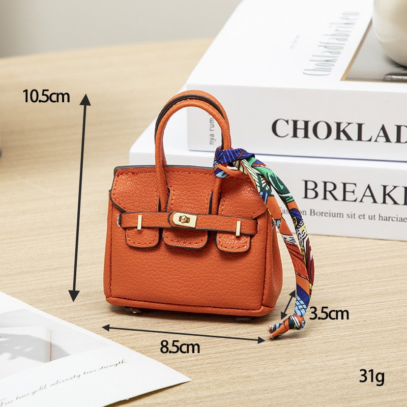 Mini bag charm