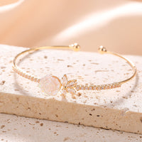 Rose zircon bracelet