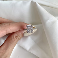 (SILVER) MY ONLY ONE Engagement Ring