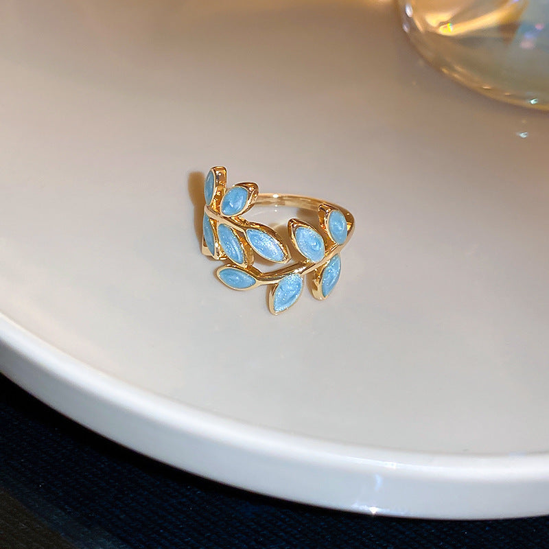 Real gold electroplated zircon split ring