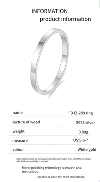 S925 Silver Ring