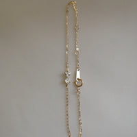 S925 silver-plated 14K yellow gold bow inlaid with very fine bracelet