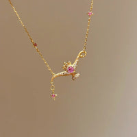 S925 silver-plated 24k gold Aladdin magic lamp necklace