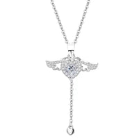 (WHITE) ANGEL HEART Necklace