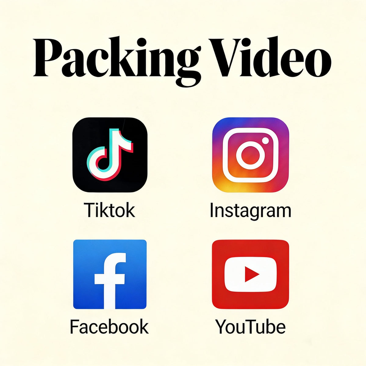 Packing Video of Your Order(2+ Month Waiting Time)