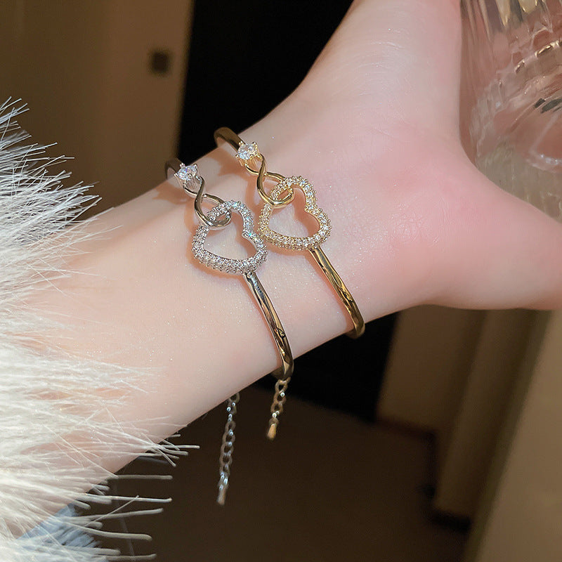 Love zircon bracelet