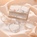 Rose zircon bracelet