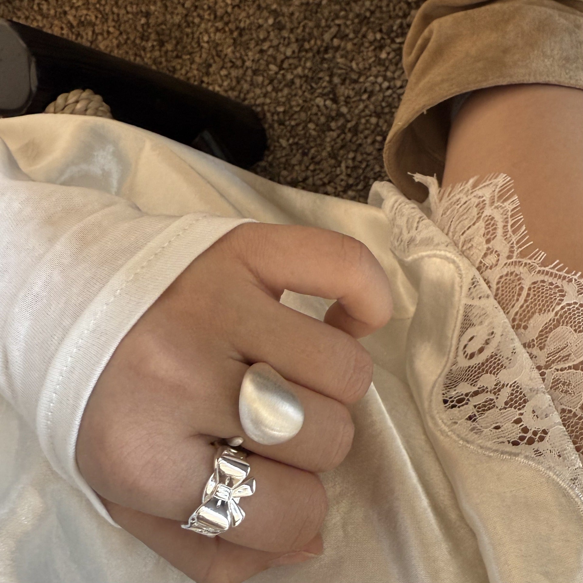 Drawing craft shell bow ring