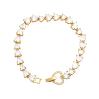 SO IN LOVE Hearts Bracelet