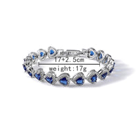 Zircon colorful bracelet
