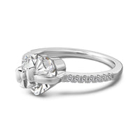 “SOULMATE” STERLING SILVER RING