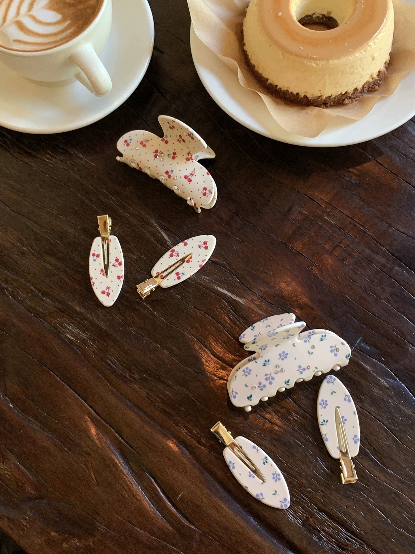 Cherry Claw Clip