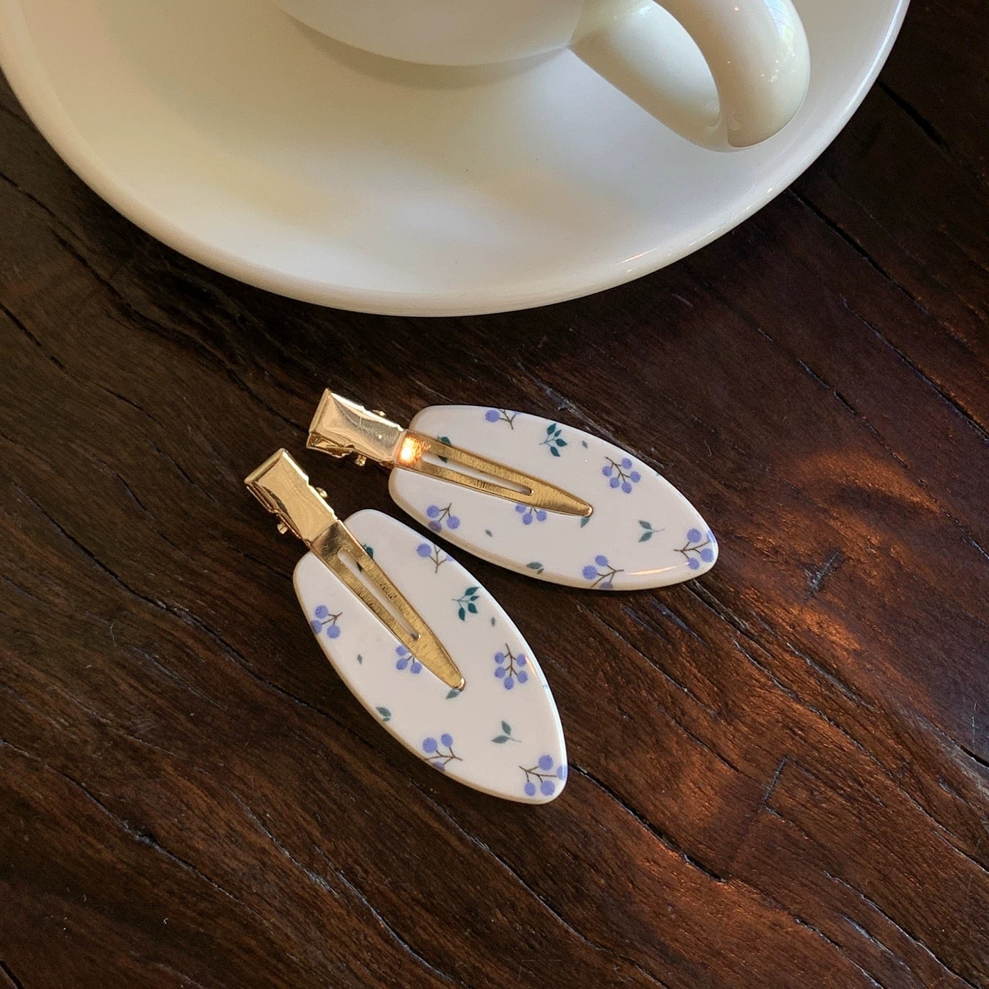 Cherry Claw Clip