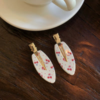 Cherry Claw Clip
