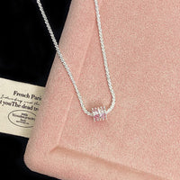 Zircon Swarovski Pearl Necklace
