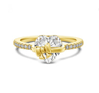 “SOULMATE” STERLING SILVER RING