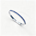 Luxury Blue Spinel & Zircon Bracelet