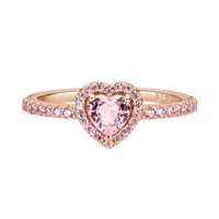 Elevated Heart Ring