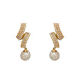 S925 Sterling Silver Pearl Earrings