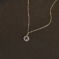 S925 Silver Plated 18k Gold Small Sun Necklaces