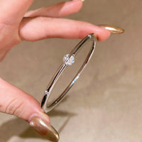 S925 sterling silver around the planet universe star rotation bracelet