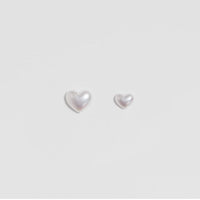 Mabei Pearl Love Earrings
