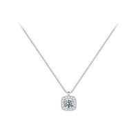 S925 sterling silver small sugar pendant necklace
