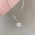 S925 sterling silver small sugar pendant necklace