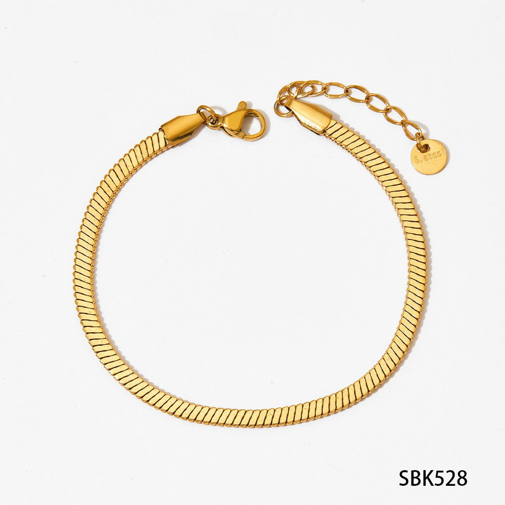 Stackable Irregular Texture Love Bracelet suit