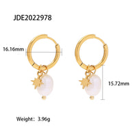 Stainless Steel Bow Necklace Zircon Earrings Titanium Steel Ring