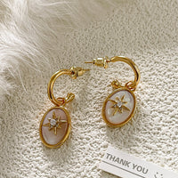 Belly Eight Star Earnail Earrings