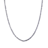 S925 Sterling Silver Sparkling Necklace