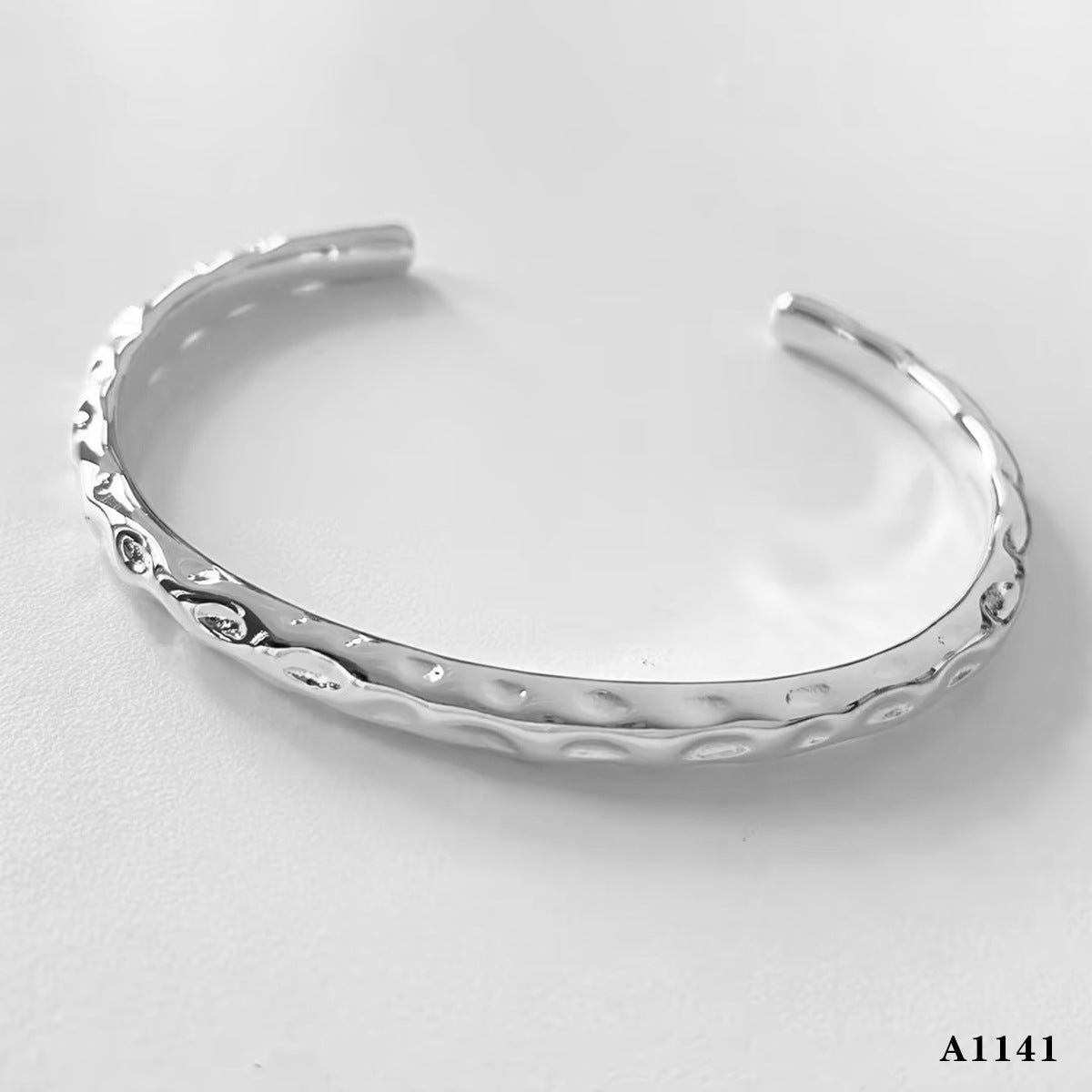 Stackable Irregular Texture Love Bracelet suit