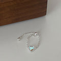 Love Moonstone Ring s925 sterling silver