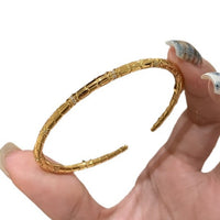 Golden Snake Bracelet