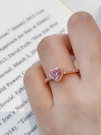 Elevated Heart Ring collection