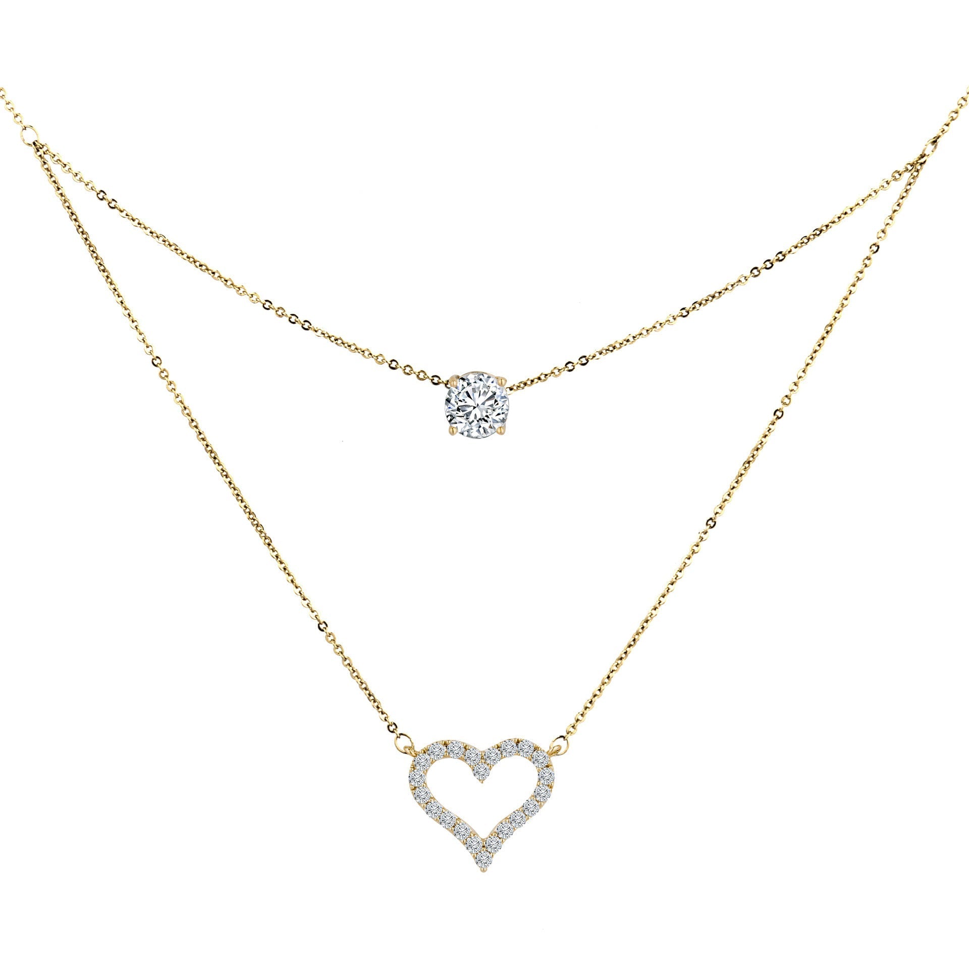 PEACH NECKLACE SET