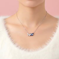 BLUE BUTTERFLY Necklace